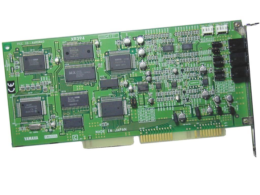 Yamaha SW60GX Sound Card used for PanBrassOrama