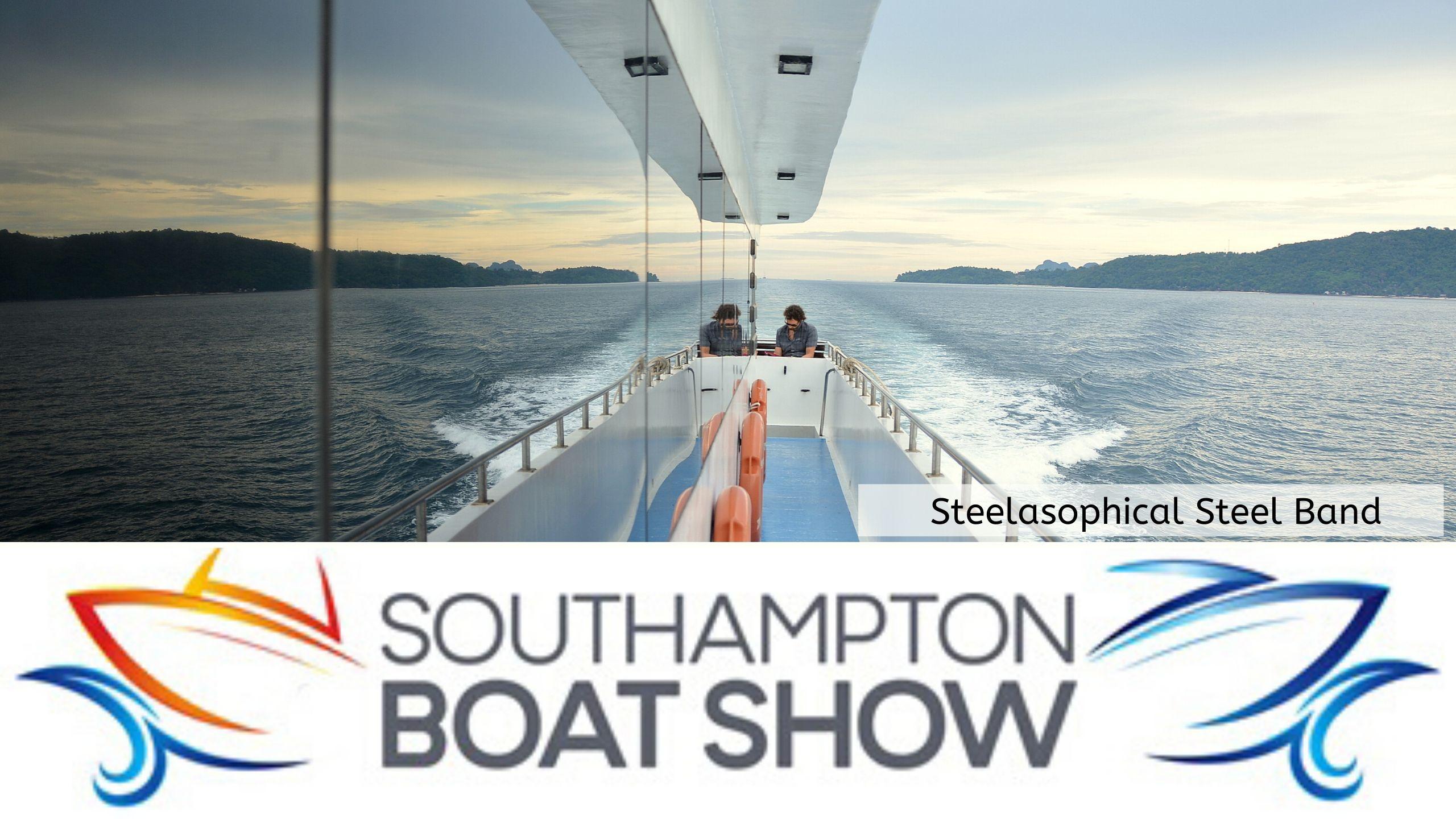 Steelasophical Steel Band Southampton Boat Show Yacht Market 2021