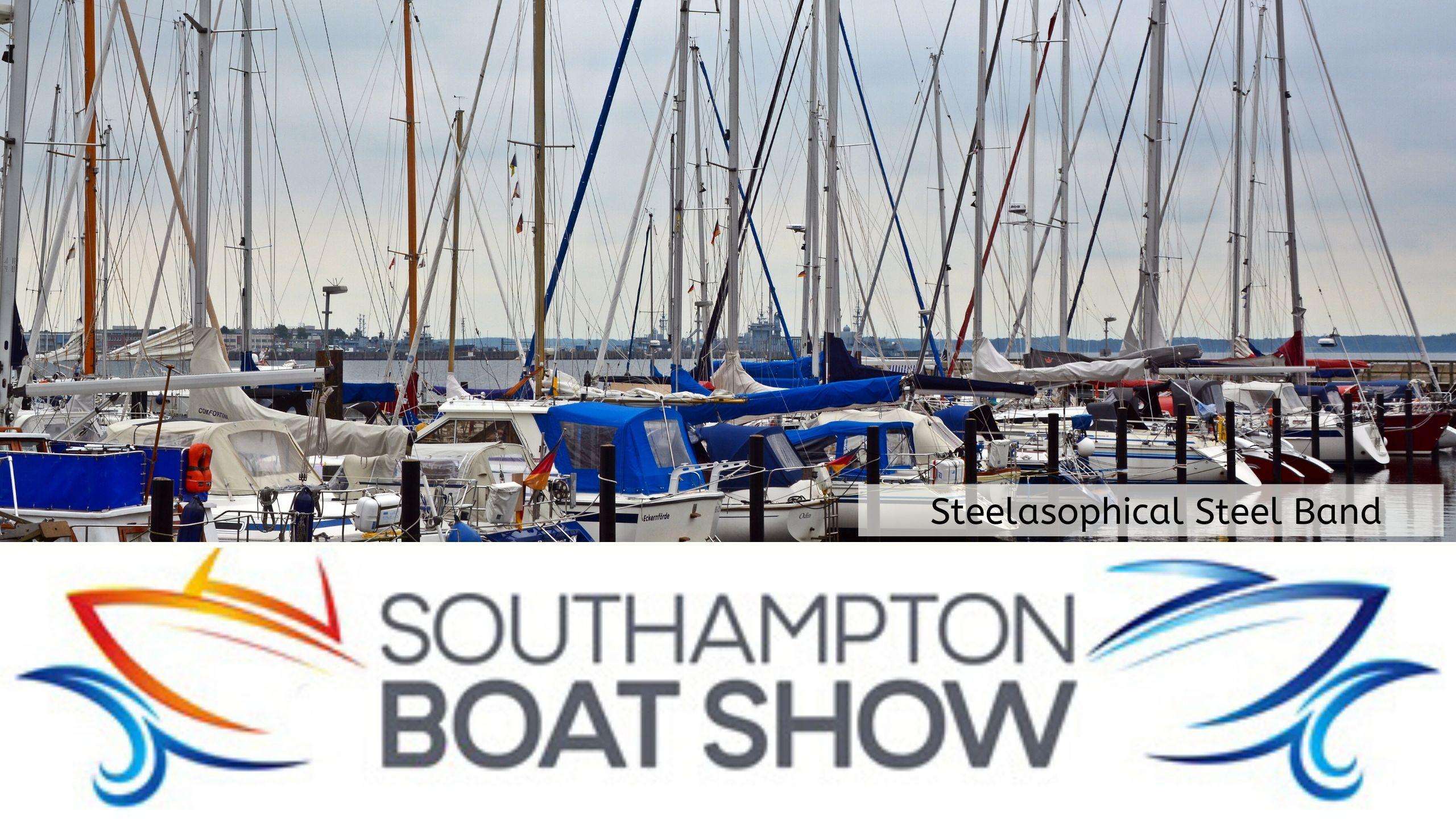 Steelasophical Steel Band Southampton Boat Show Yacht Market Sailing Ships