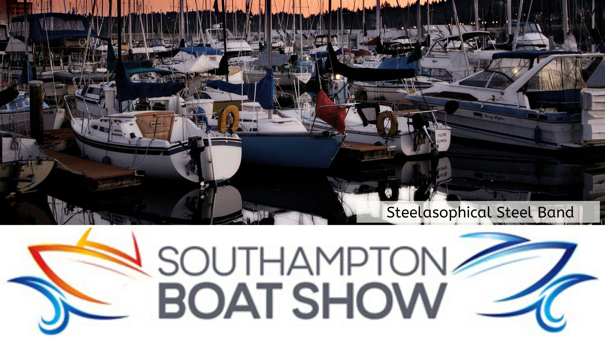 Steelasophical Steel Band Southampton Boat Show Yacht Market d34534534534534
