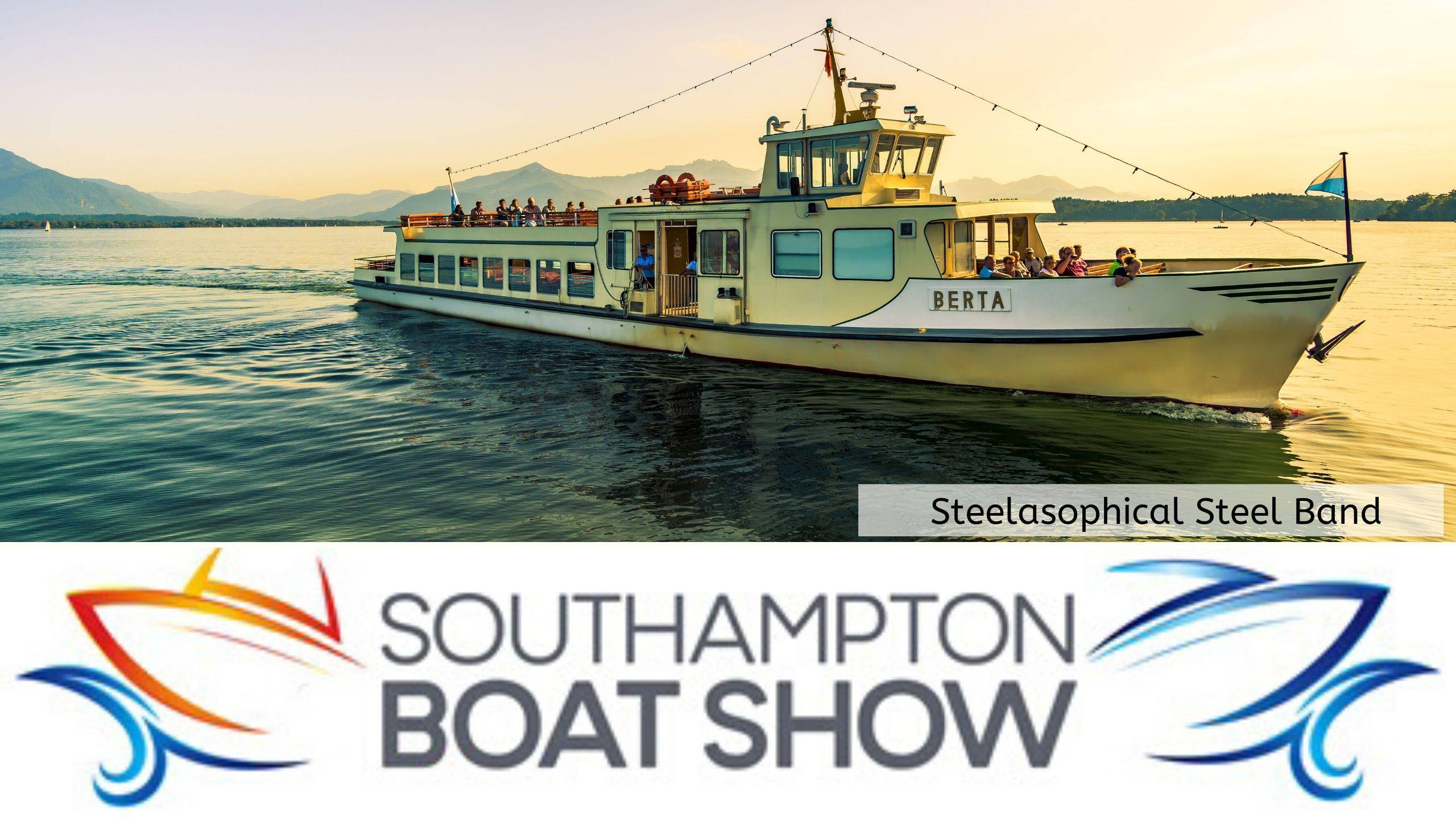 Steelasophical Steel Band Southampton Boat Show Yacht Market d3433