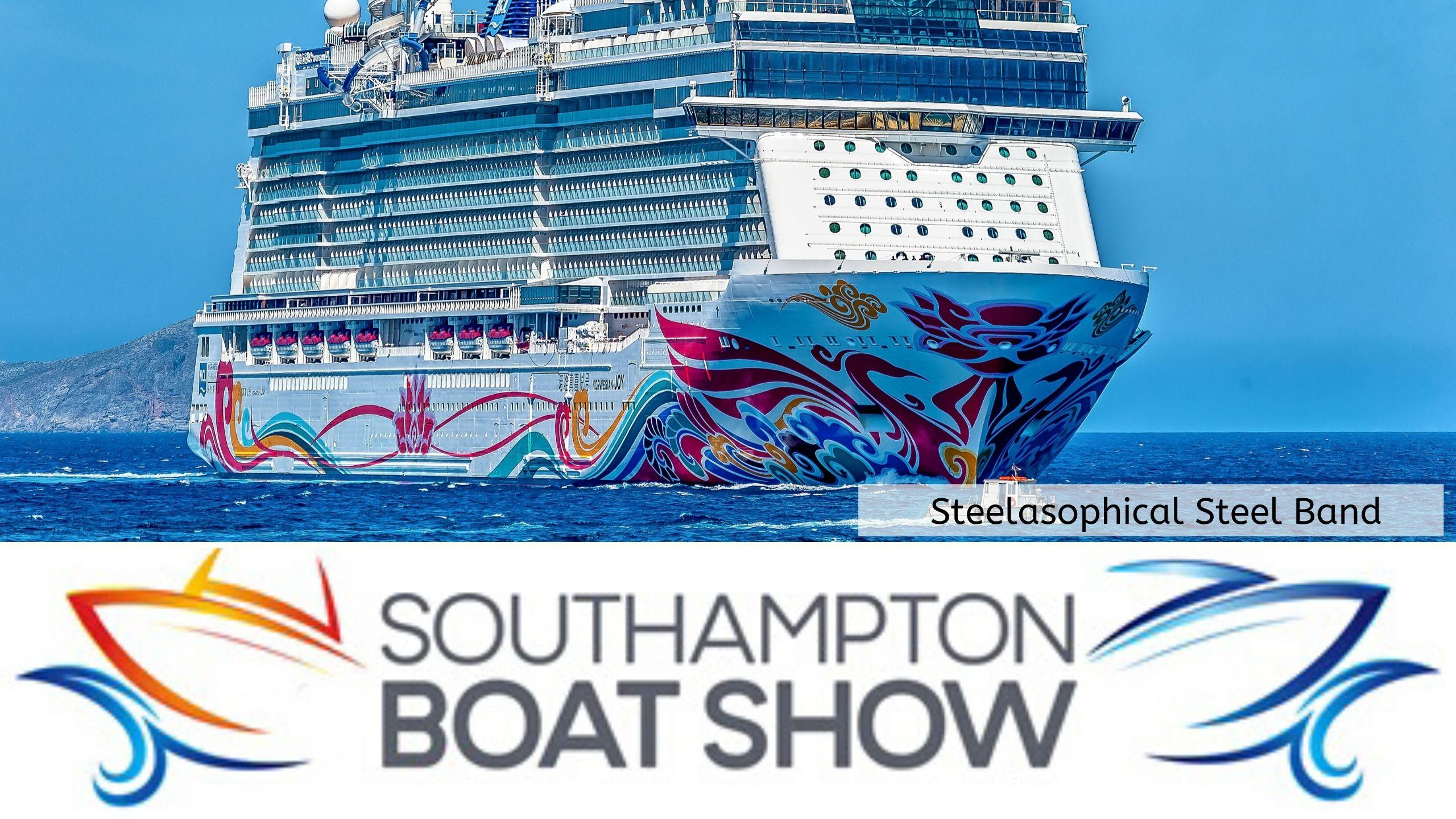 Steelasophical Steel Band Southampton Boat Show Yacht Market dcs