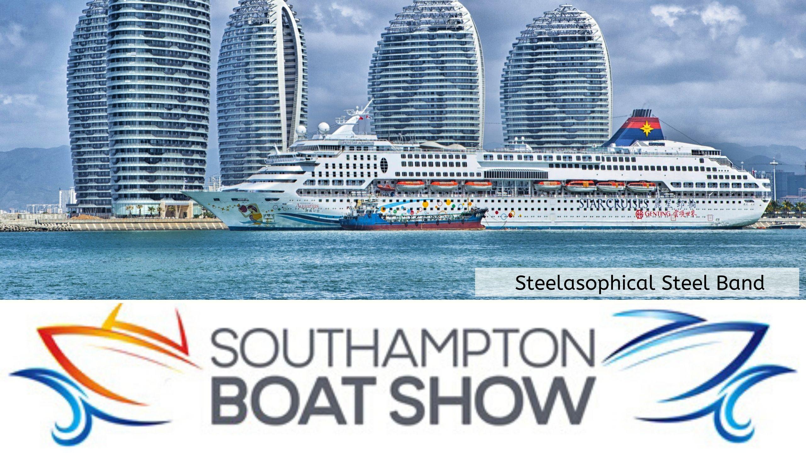Steelasophical Steel Band Southampton Boat Show Yacht Market 001VV