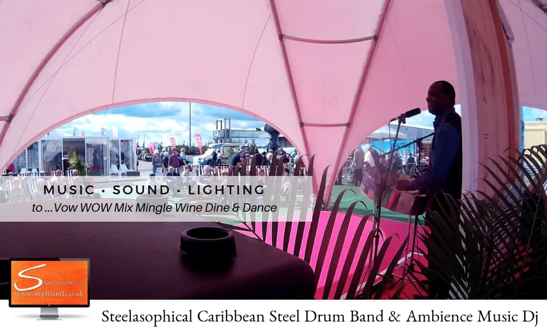 Steelasophical steel Pan Drum Band band DJ Steelpan |Southampton Boat Show. SOTON