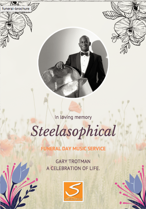 Steelasophical fine farewell funeral brochure
