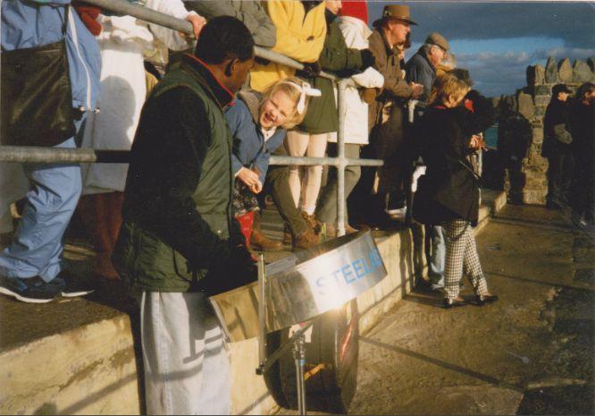 Guernsey Steelband christmas morning baths steelband br steelband br Polar Bears La Vallette Pools