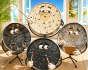 Fun Invaders steel drum